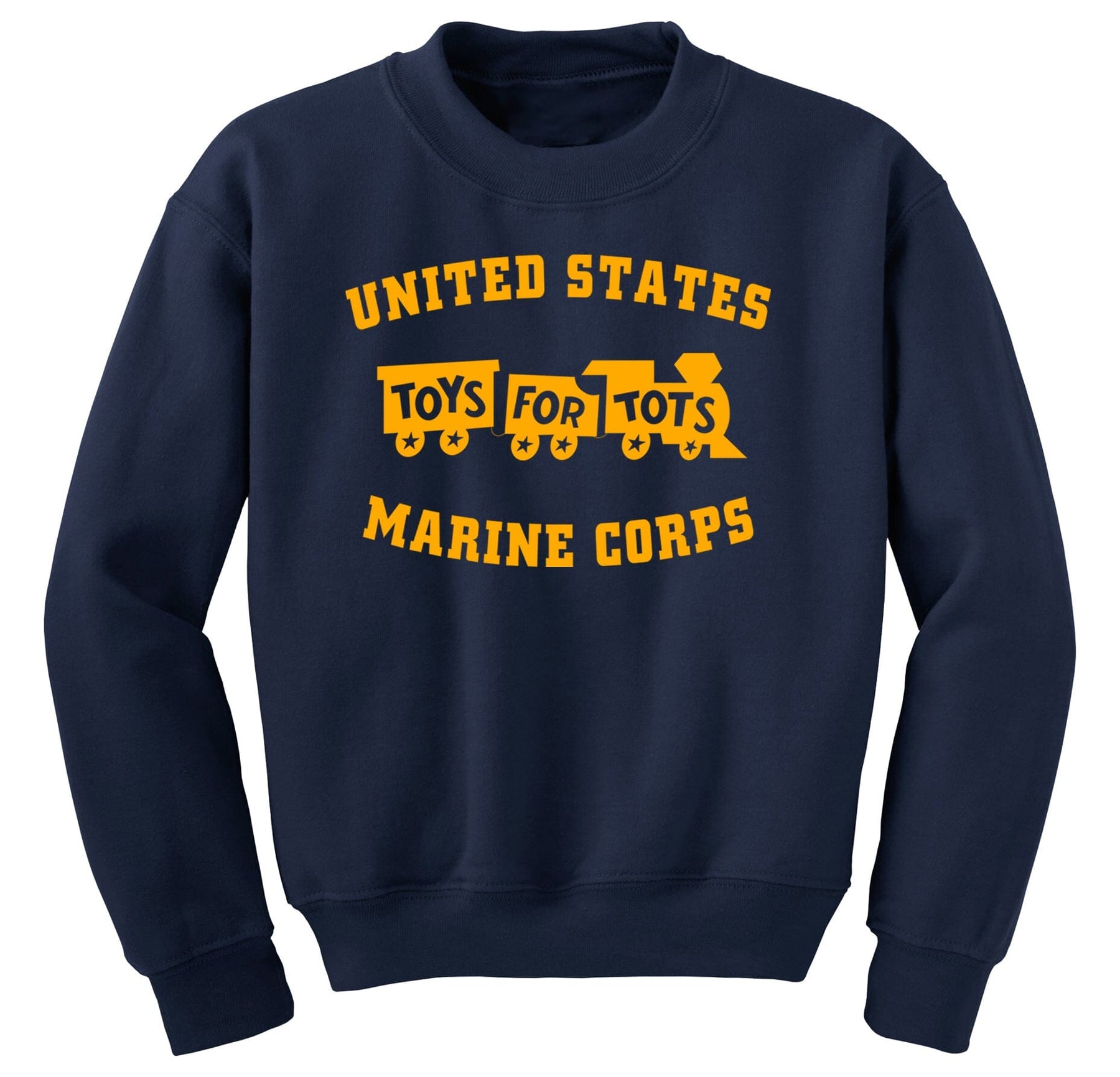 Gold TFT Train Sweatshirt TFT Sweatshirt/hoodie marinecorpsdirecttft S NAVY 
