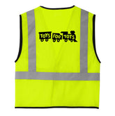 Safety Yellow Mesh One-Pocket Vest vest marinecorpsdirecttft 