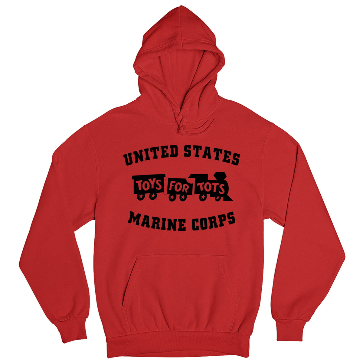 Black TFT Train Hoodie TFT Sweatshirt/hoodie Marine Corps Direct S RED 