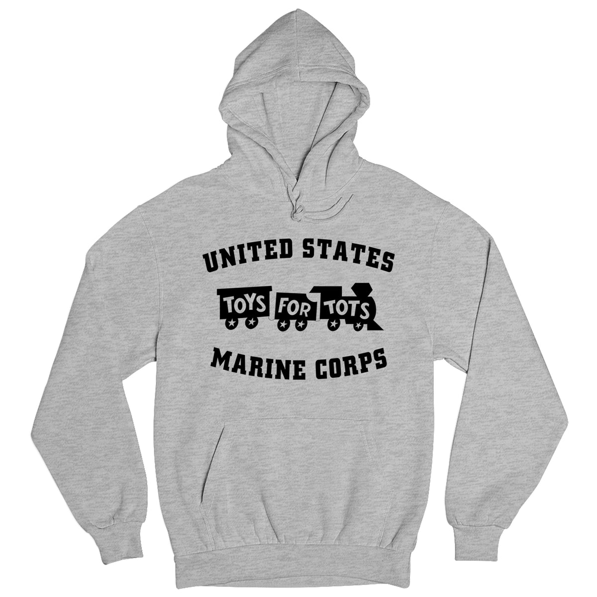 Black TFT Train Hoodie TFT Sweatshirt/hoodie Marine Corps Direct S SPORT GRAY 