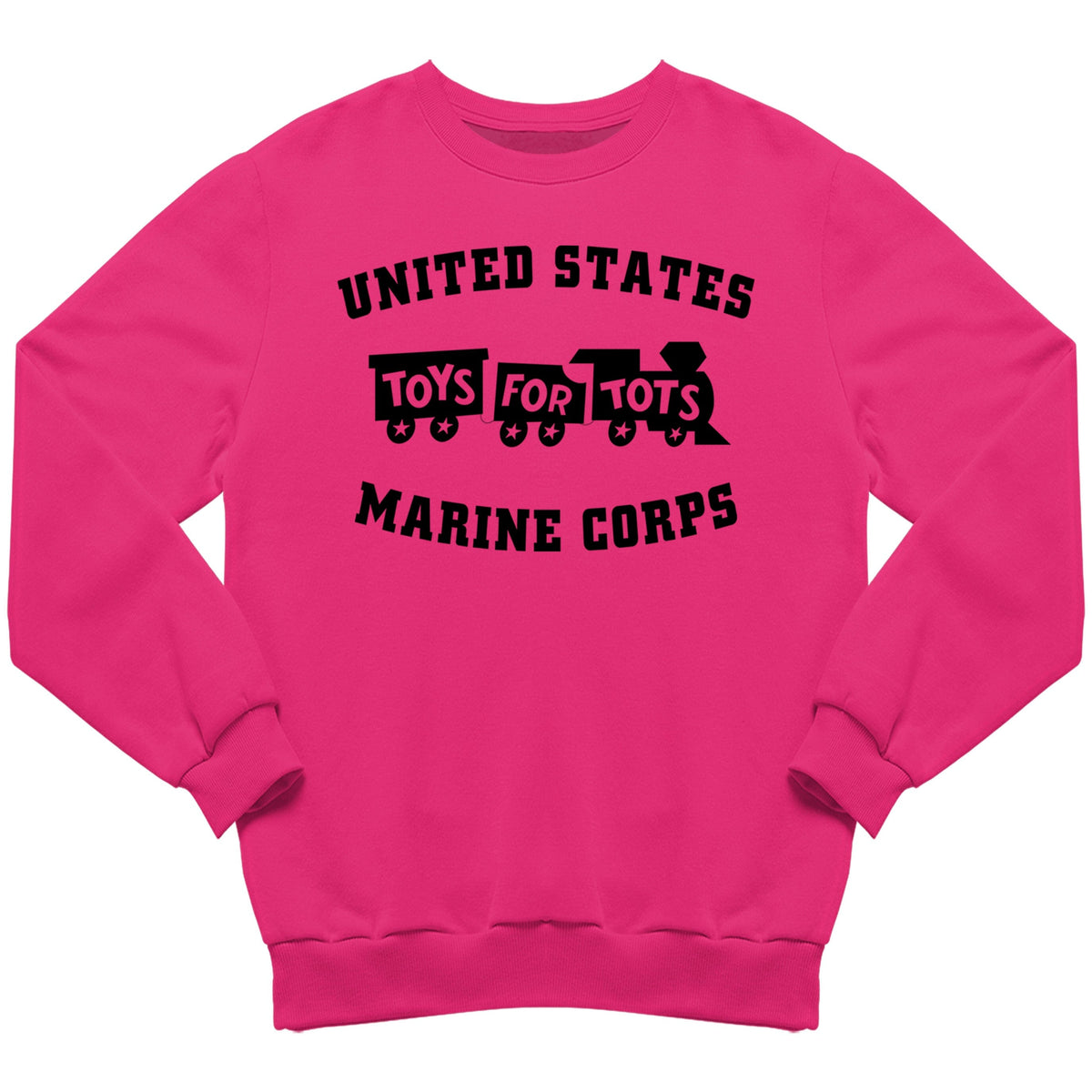 Black TFT Train Sweatshirt TFT Sweatshirt/hoodie Marine Corps Direct S PINK 