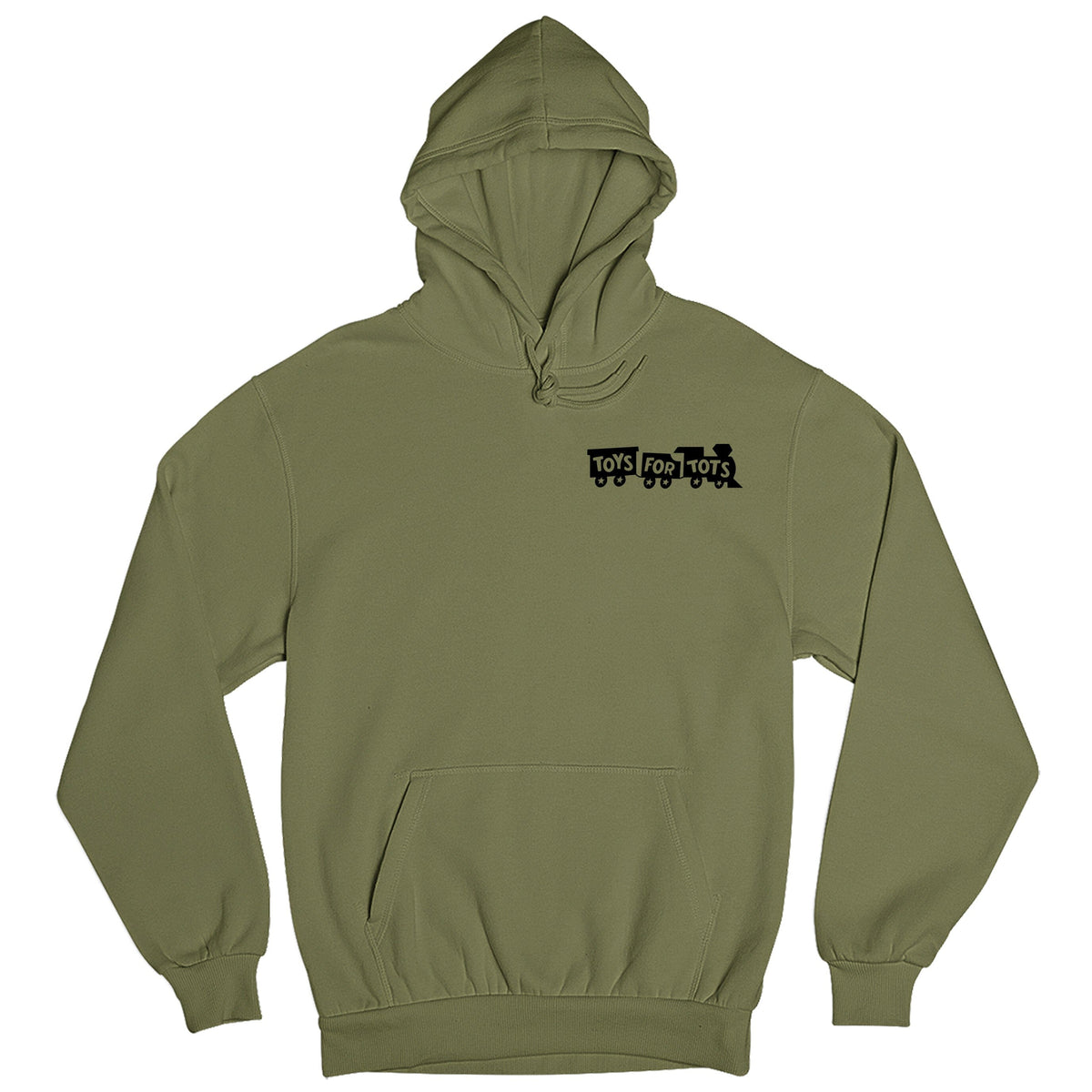 Black TFT Chest Seal Hoodie TFT Sweatshirt/hoodie Marine Corps Direct S MILITARY GREEN 