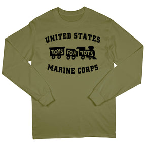 Black TFT Train Long Sleeve TFT Shirt Marine Corps Direct S MILITARY GREEN 