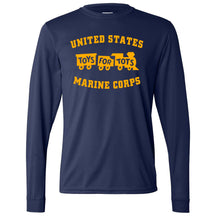 Gold TFT Train Dri-Fit Performance Long Sleeve TFT Shirt marinecorpsdirecttft 
