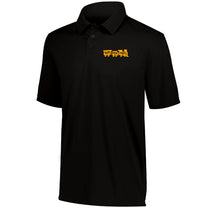 Gold TFT Chest Seal Screen-Printed Dri-Fit Performance Polo Polo Marine Corps Direct S BLACK 