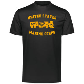Gold TFT Train Dri-Fit Performance T-Shirt TFT Shirt marinecorpsdirecttft S BLACK 