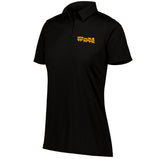 Gold TFT Chest Seal Screen-Printed Dri-Fit Performance Women's Polo Polo Marine Corps Direct S BLACK 