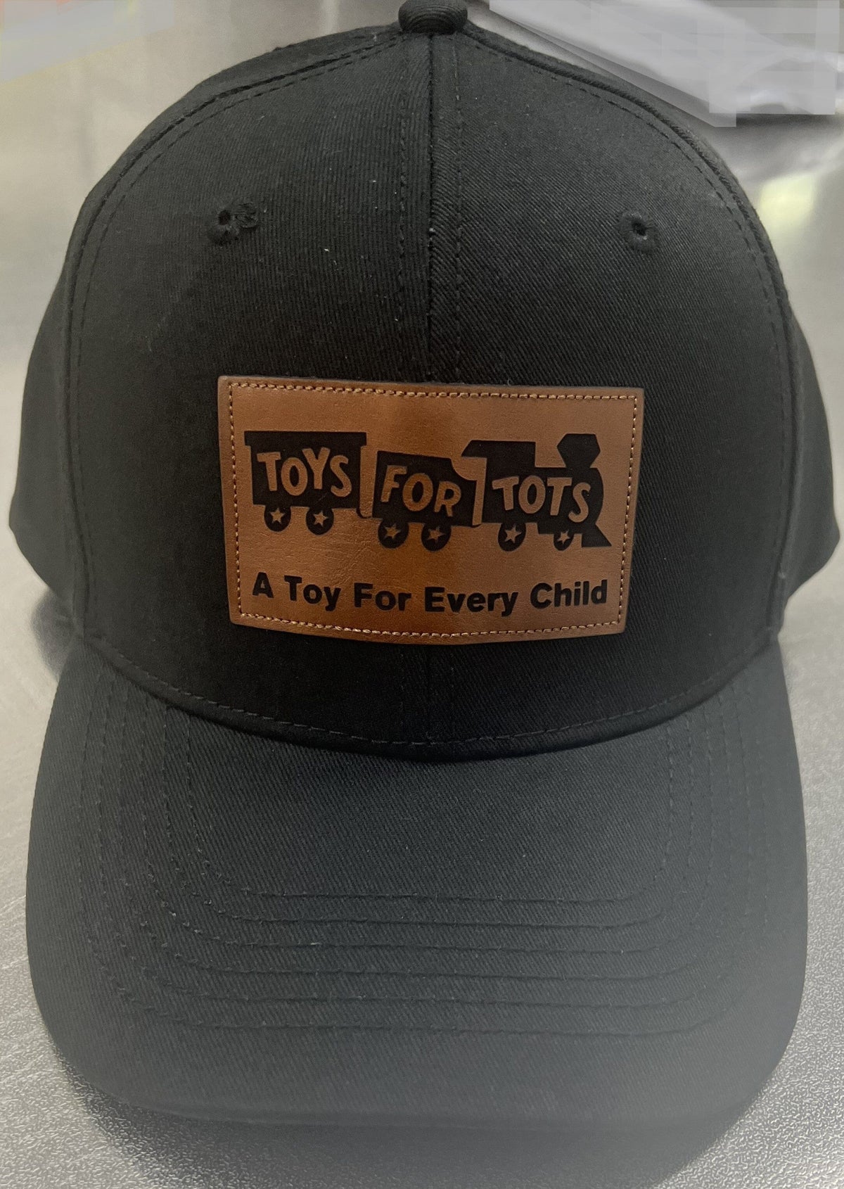 A Toy For Every Child Leather Patch Hat TFT Hat marinecorpsdirecttft 