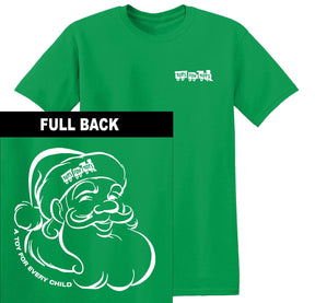 Santa TFT 2-Sided T-Shirt T-Shirt marinecorpsdirecttft S GREEN 