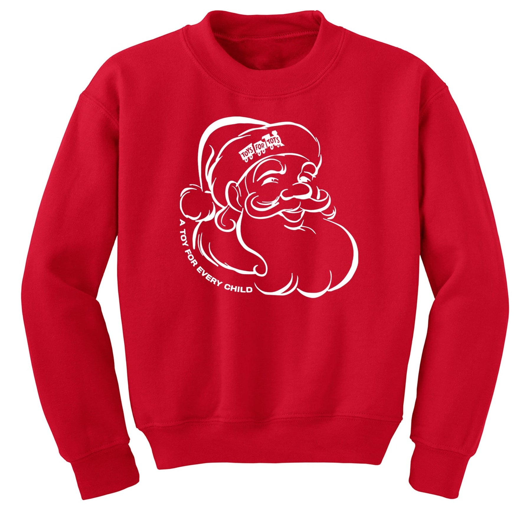 Santa Sweatshirt TFT Shirt Marine Corps Direct S RED 