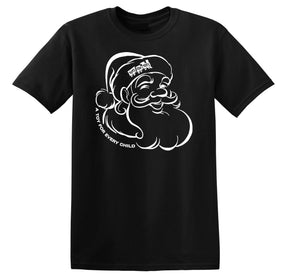 Santa Tee T-Shirt marinecorpsdirecttft S BLACK 