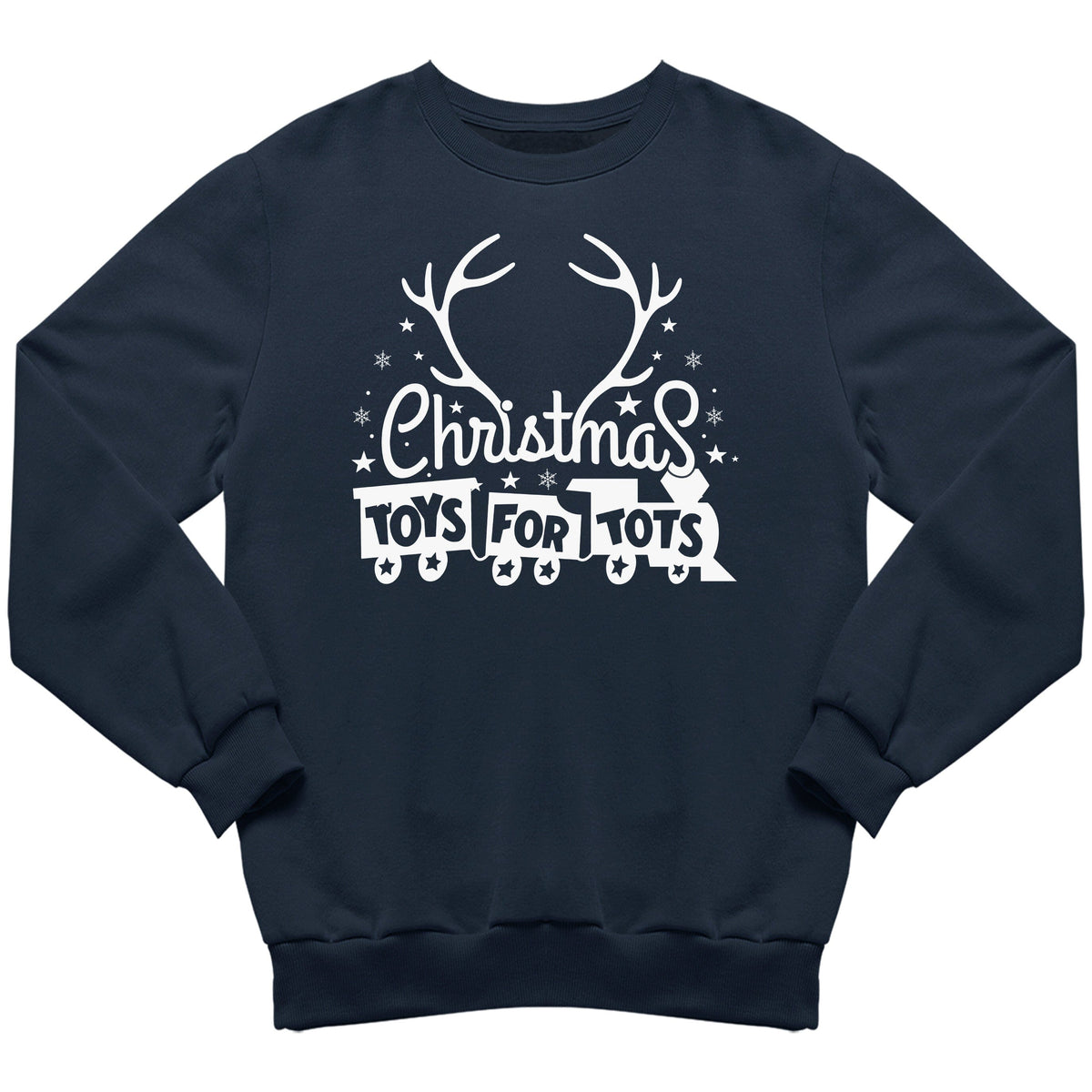 Christmas Antlers TFT Sweatshirt TFT Shirt Marine Corps Direct S NAVY 