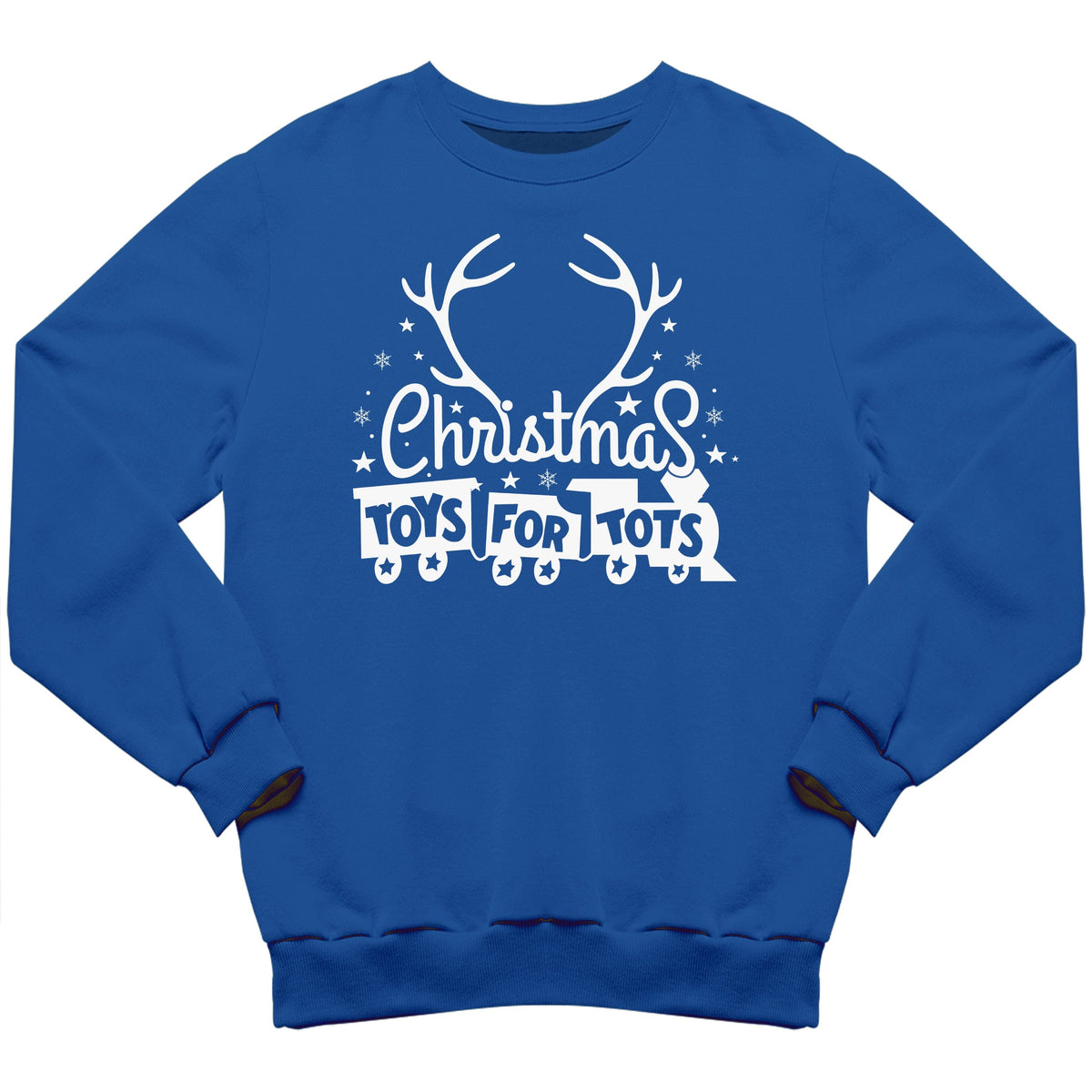 Christmas Antlers TFT Sweatshirt TFT Shirt Marine Corps Direct S ROYAL 