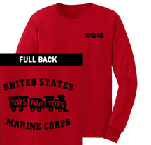 Black TFT Train 2-Sided Long Sleeve TFT Shirt Marine Corps Direct S RED 