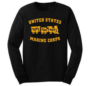 Gold TFT Train Long Sleeve TFT Shirt marinecorpsdirecttft S BLACK 