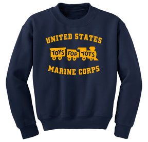 Gold TFT Train Sweatshirt TFT Sweatshirt/hoodie marinecorpsdirecttft S NAVY 
