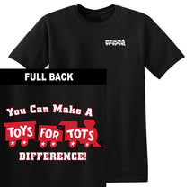 Make a Difference TFT Train 2-Sided T-Shirt TFT Shirt marinecorpsdirecttft S BLACK 