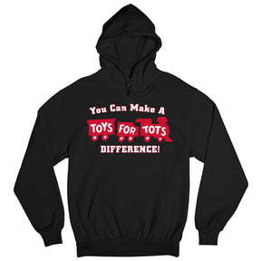 Make a Difference TFT Train Hoodie TFT Sweatshirt/hoodie marinecorpsdirecttft S BLACK 