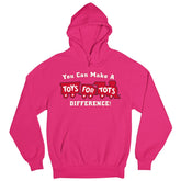 Make a Difference TFT Train Hoodie TFT Sweatshirt/hoodie marinecorpsdirecttft S PINK 