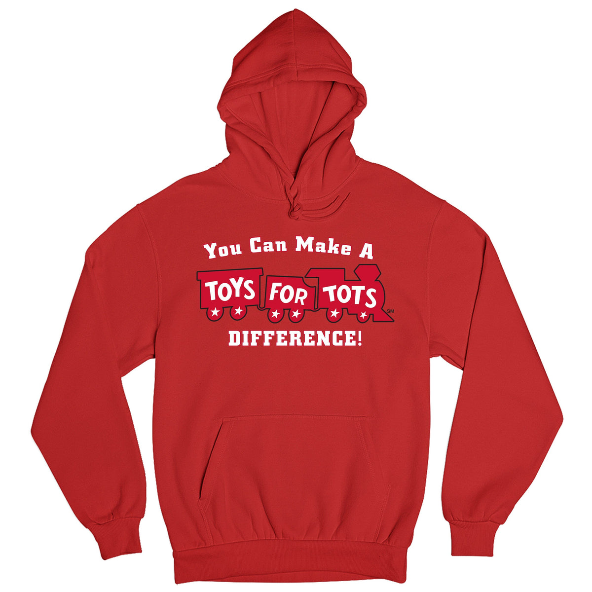 Make a Difference TFT Train Hoodie TFT Sweatshirt/hoodie marinecorpsdirecttft S RED 