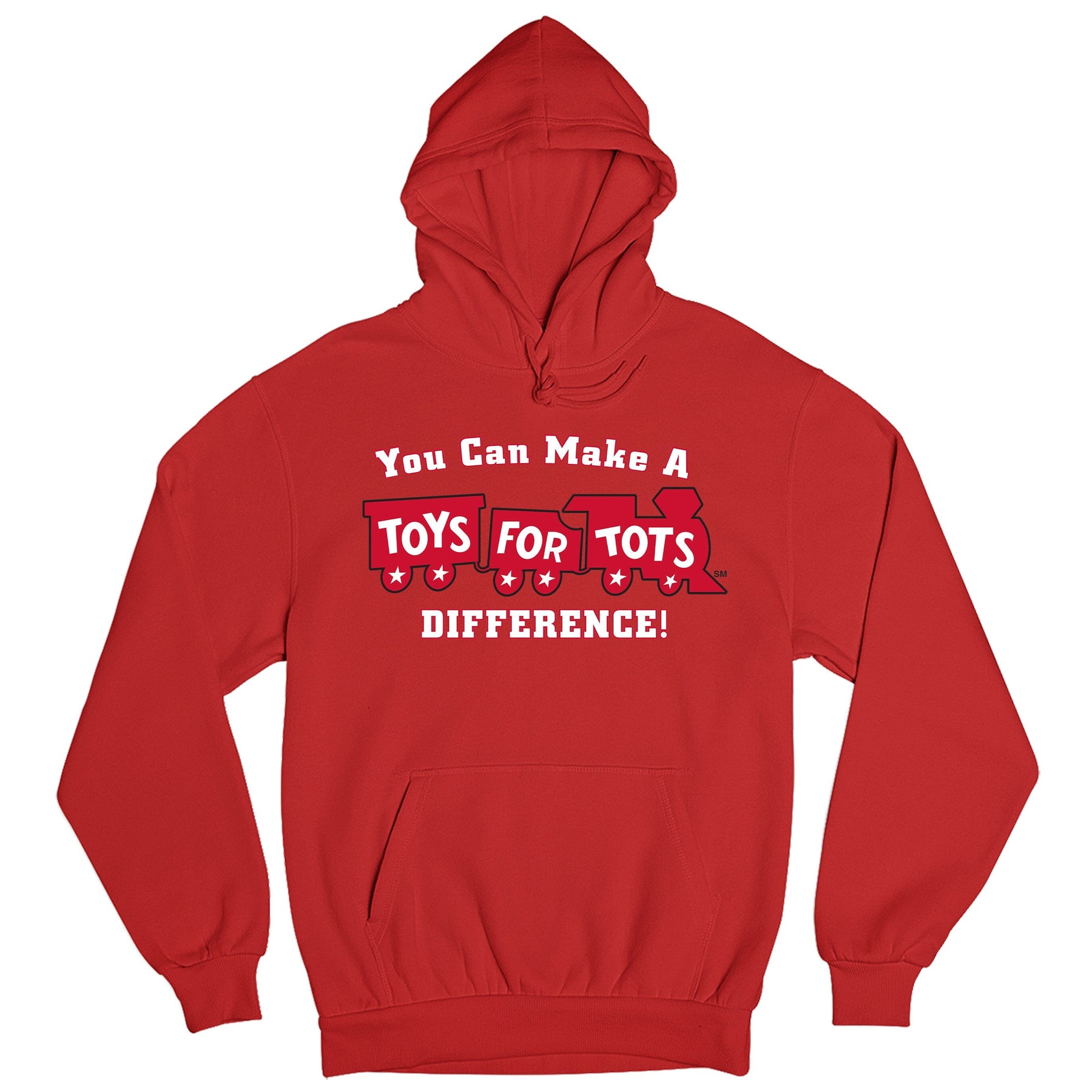 Make a Difference TFT Train Hoodie TFT Sweatshirt/hoodie marinecorpsdirecttft S RED 