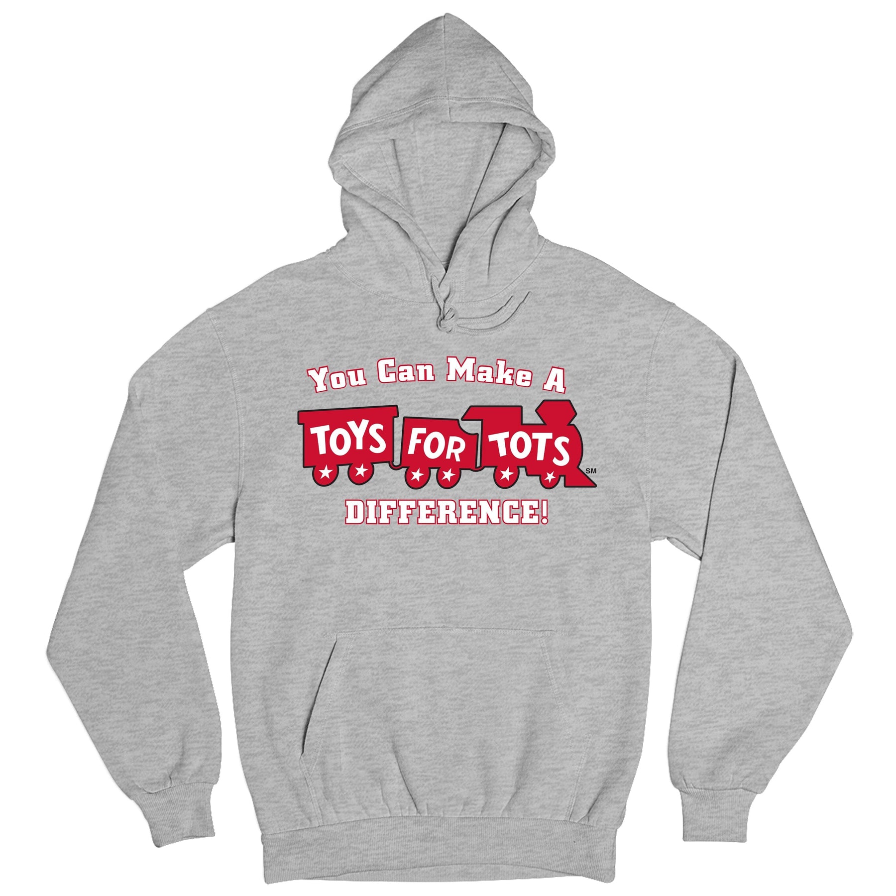 Make a Difference TFT Train Hoodie TFT Sweatshirt/hoodie marinecorpsdirecttft S SPORT GRAY 