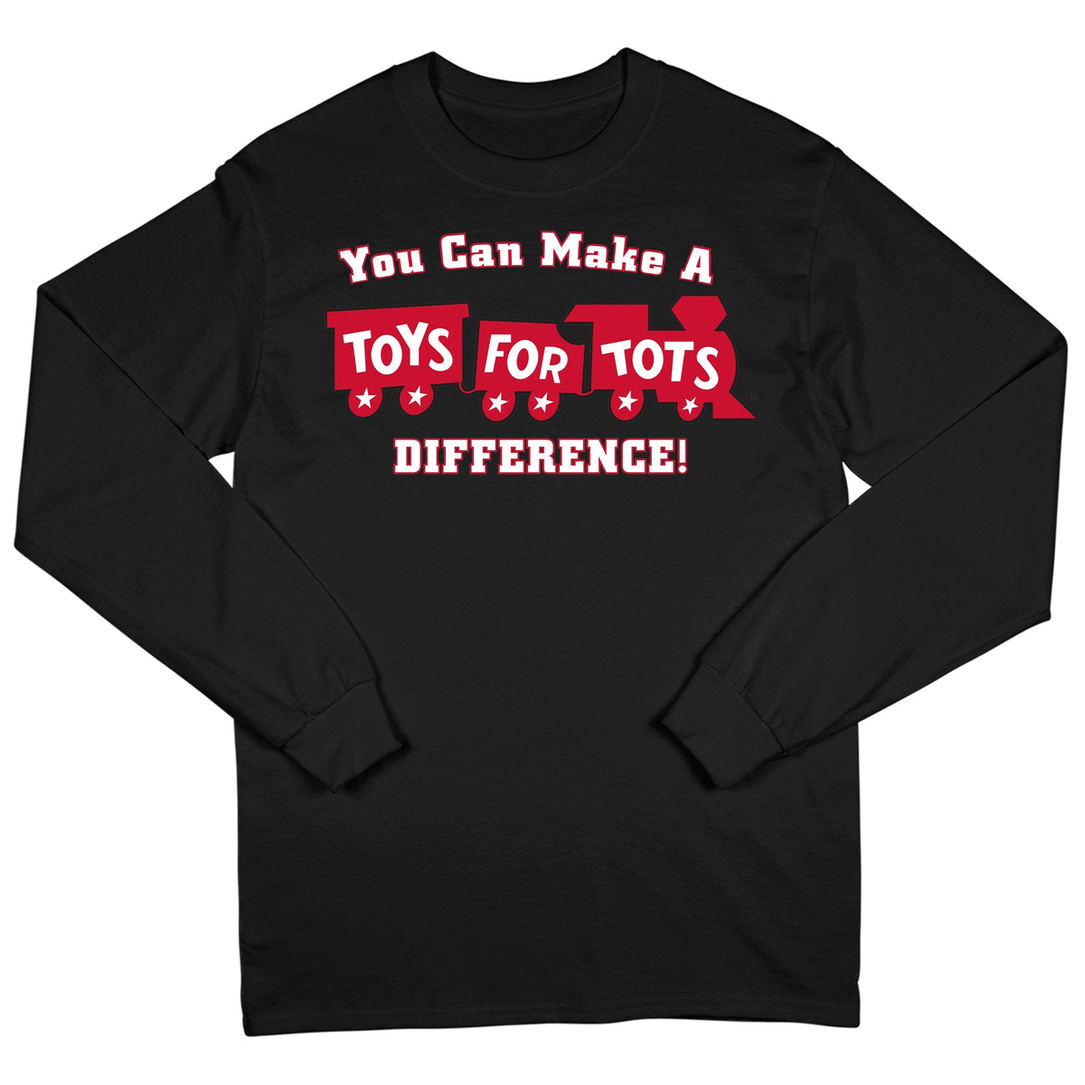 Make a Difference TFT Train Long Sleeve TFT Shirt marinecorpsdirecttft S BLACK 