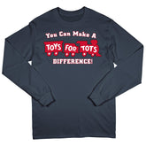 Make a Difference TFT Train Long Sleeve TFT Shirt marinecorpsdirecttft S NAVY 