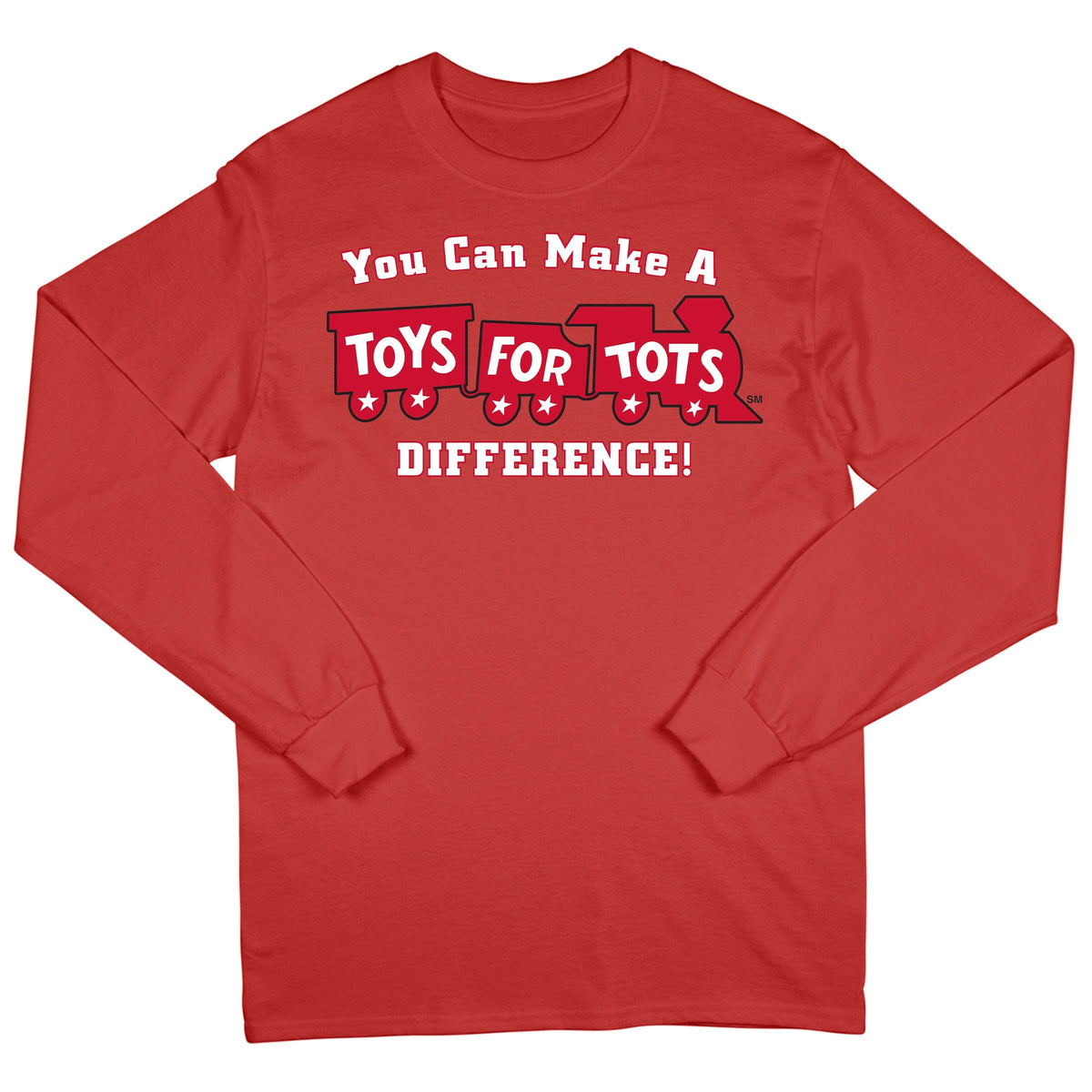 Make a Difference TFT Train Long Sleeve TFT Shirt marinecorpsdirecttft S RED 