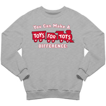 Make a Difference TFT Train Sweatshirt TFT Sweatshirt/hoodie marinecorpsdirecttft S SPORT GRAY 