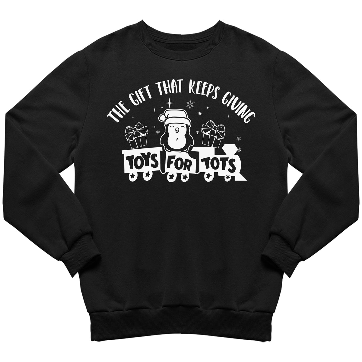 The Gift That Keeps Giving TFT Sweatshirt TFT Shirt Marine Corps Direct S BLACK 