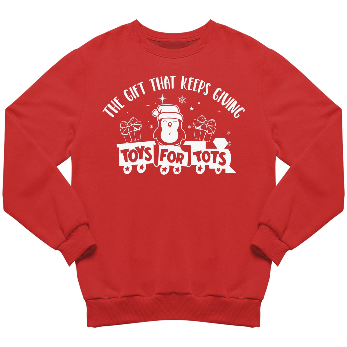 The Gift That Keeps Giving TFT Sweatshirt TFT Shirt Marine Corps Direct S RED 