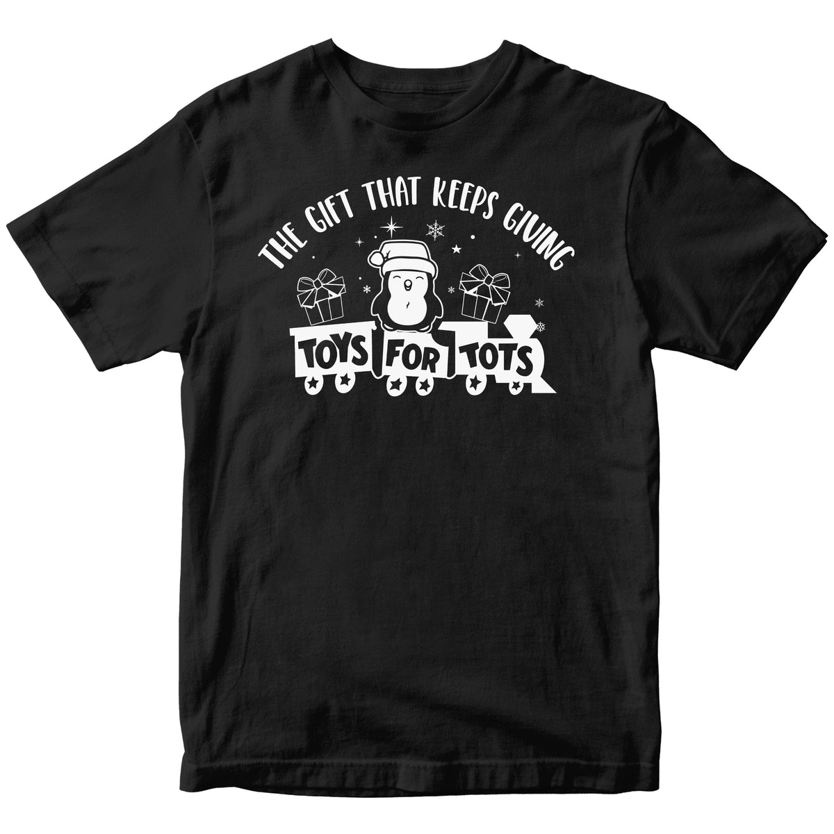 The Gift That Keeps Giving TFT Tee T-Shirt marinecorpsdirecttft S BLACK 