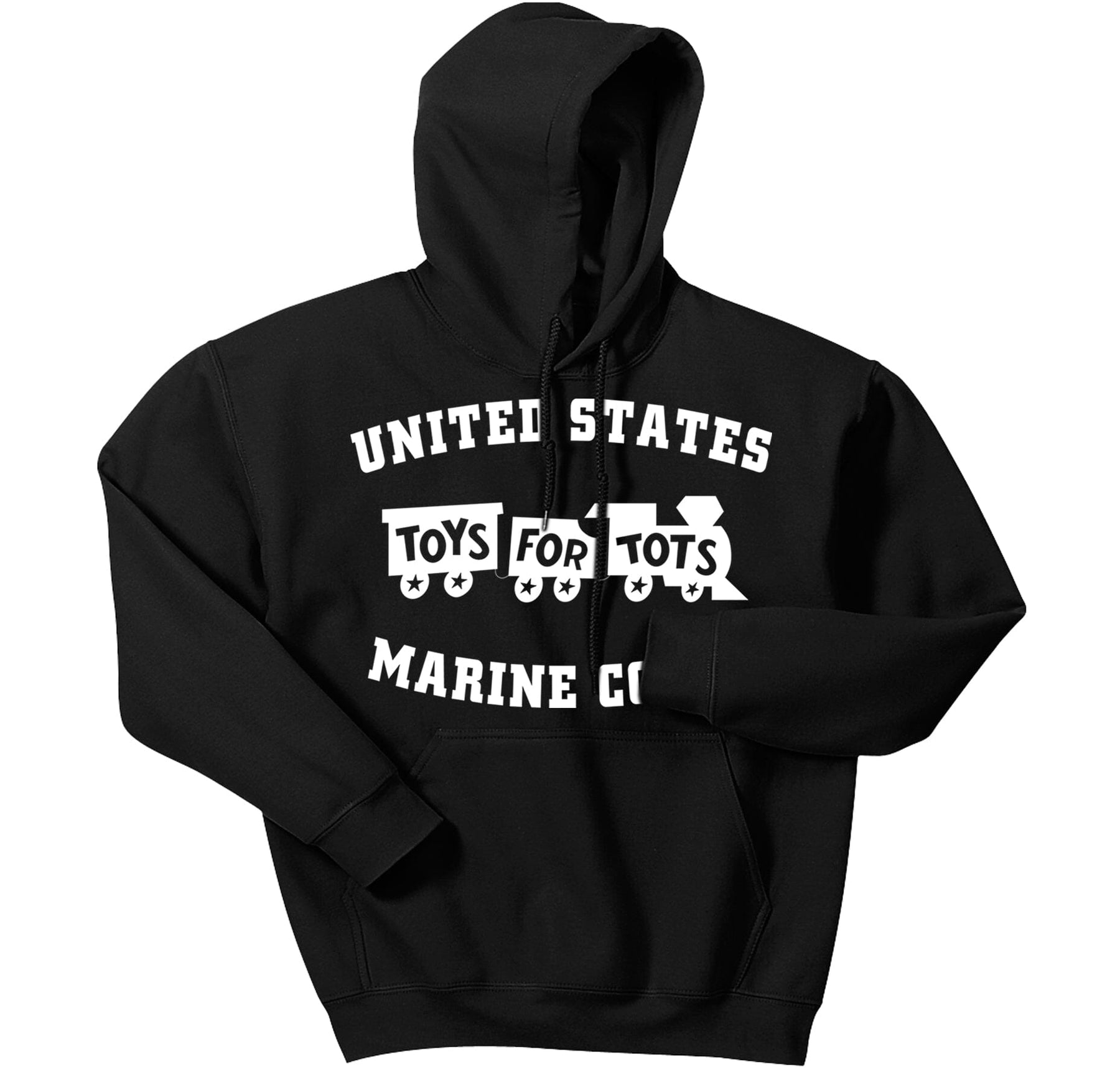 White TFT Train Hoodie TFT Sweatshirt/hoodie marinecorpsdirecttft S BLACK 