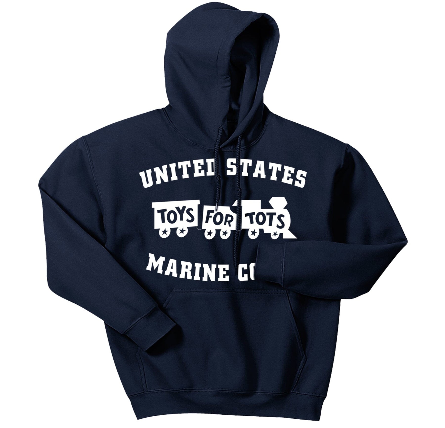 Kids White TFT Train Hoodie TFT Sweatshirt/hoodie marinecorpsdirecttft XS NAVY 