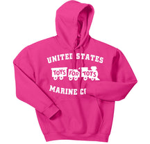 Kids White TFT Train Hoodie TFT Sweatshirt/hoodie marinecorpsdirecttft XS PINK 