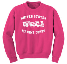 Kids White TFT Train Sweatshirt TFT Sweatshirt/hoodie marinecorpsdirecttft XS PINK 
