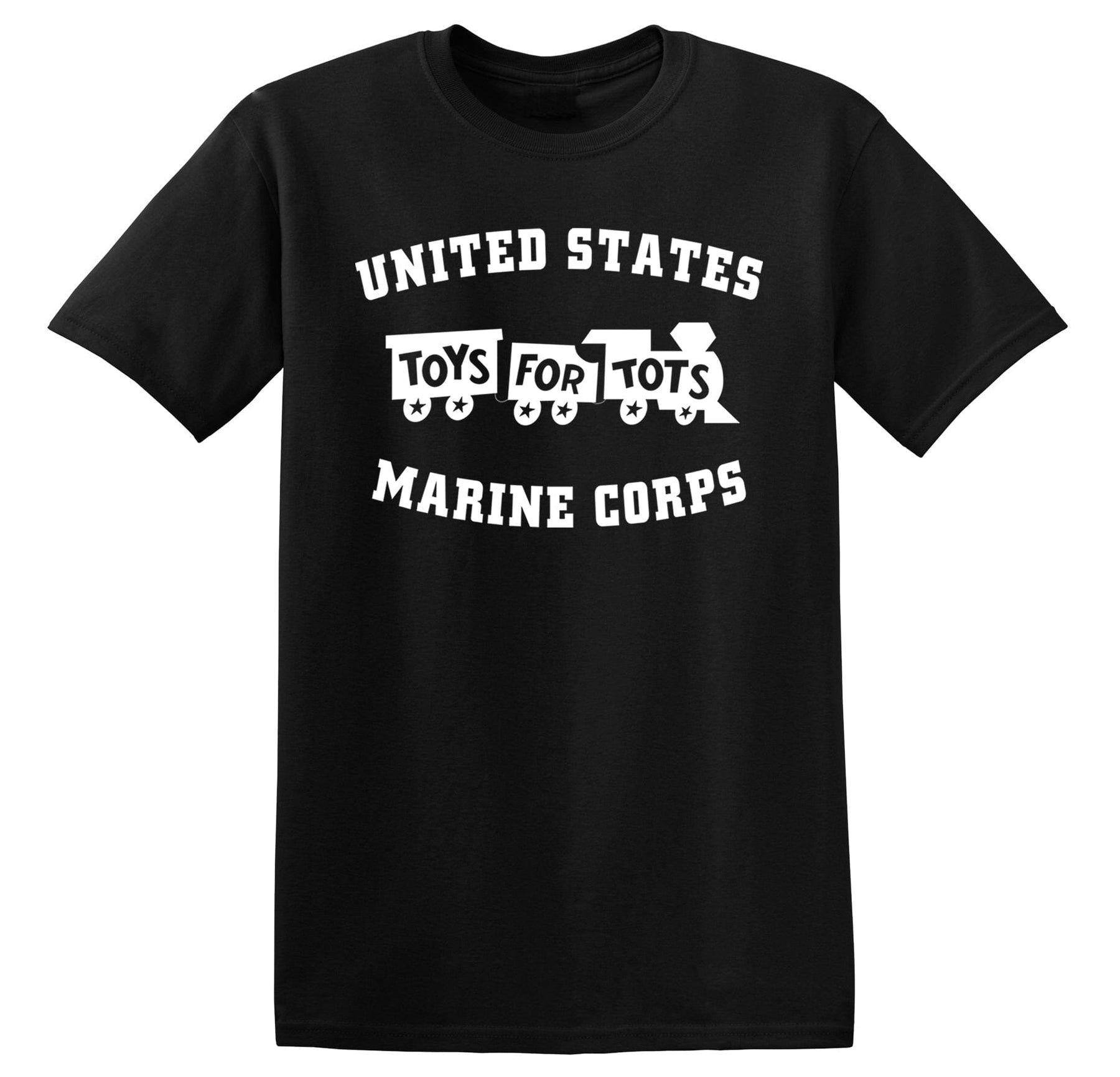 White TFT Train T-Shirt TFT Shirt marinecorpsdirecttft S BLACK 