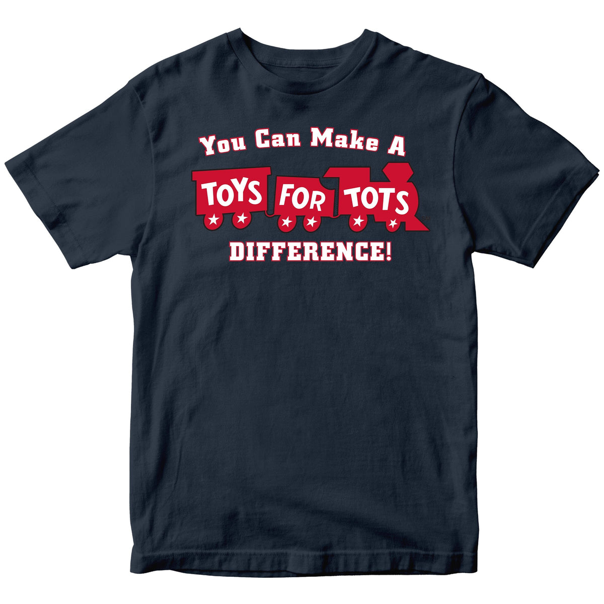 Make a Difference TFT Train T-Shirt TFT Shirt marinecorpsdirecttft S NAVY 