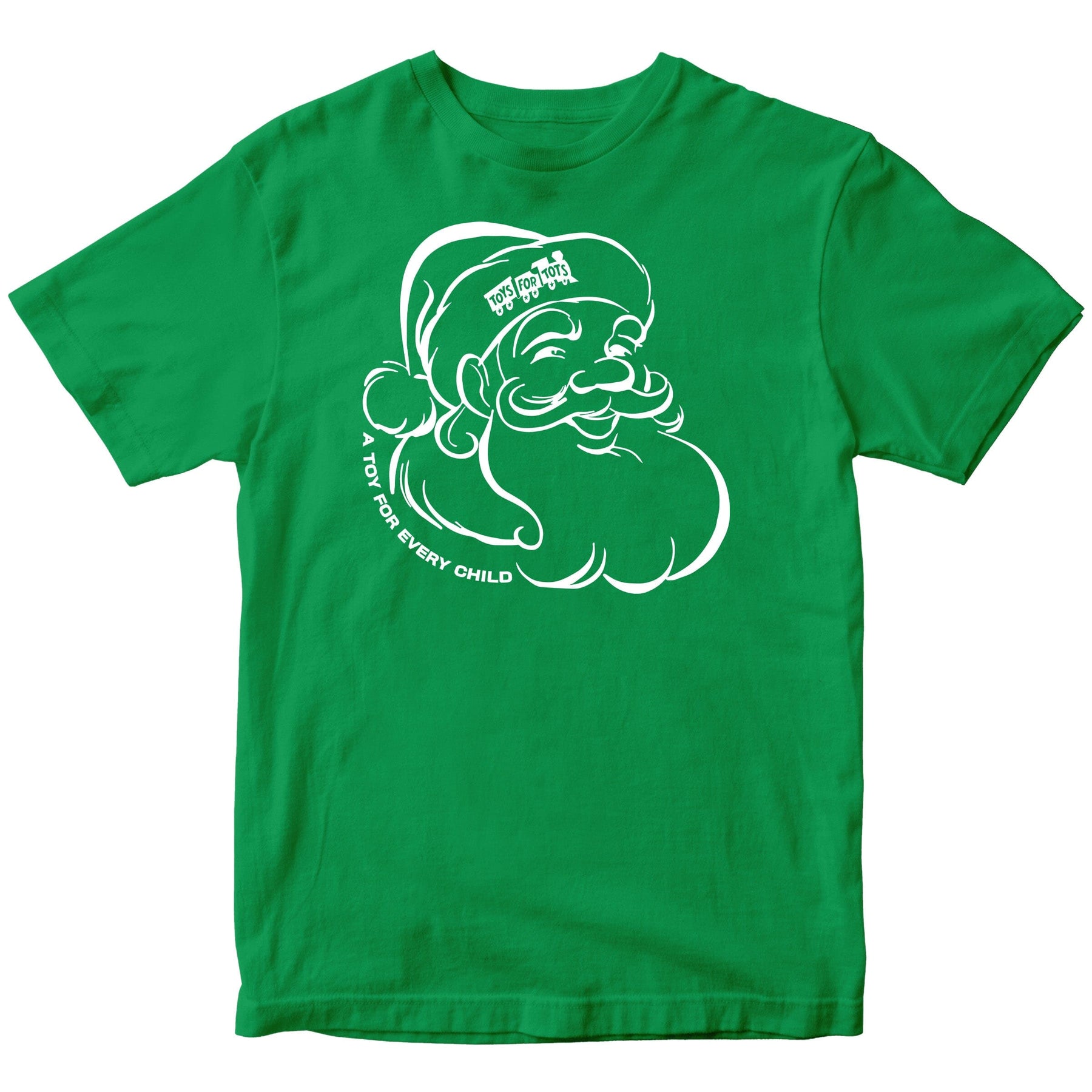 Santa TFT T-Shirt T-Shirt marinecorpsdirecttft S GREEN 