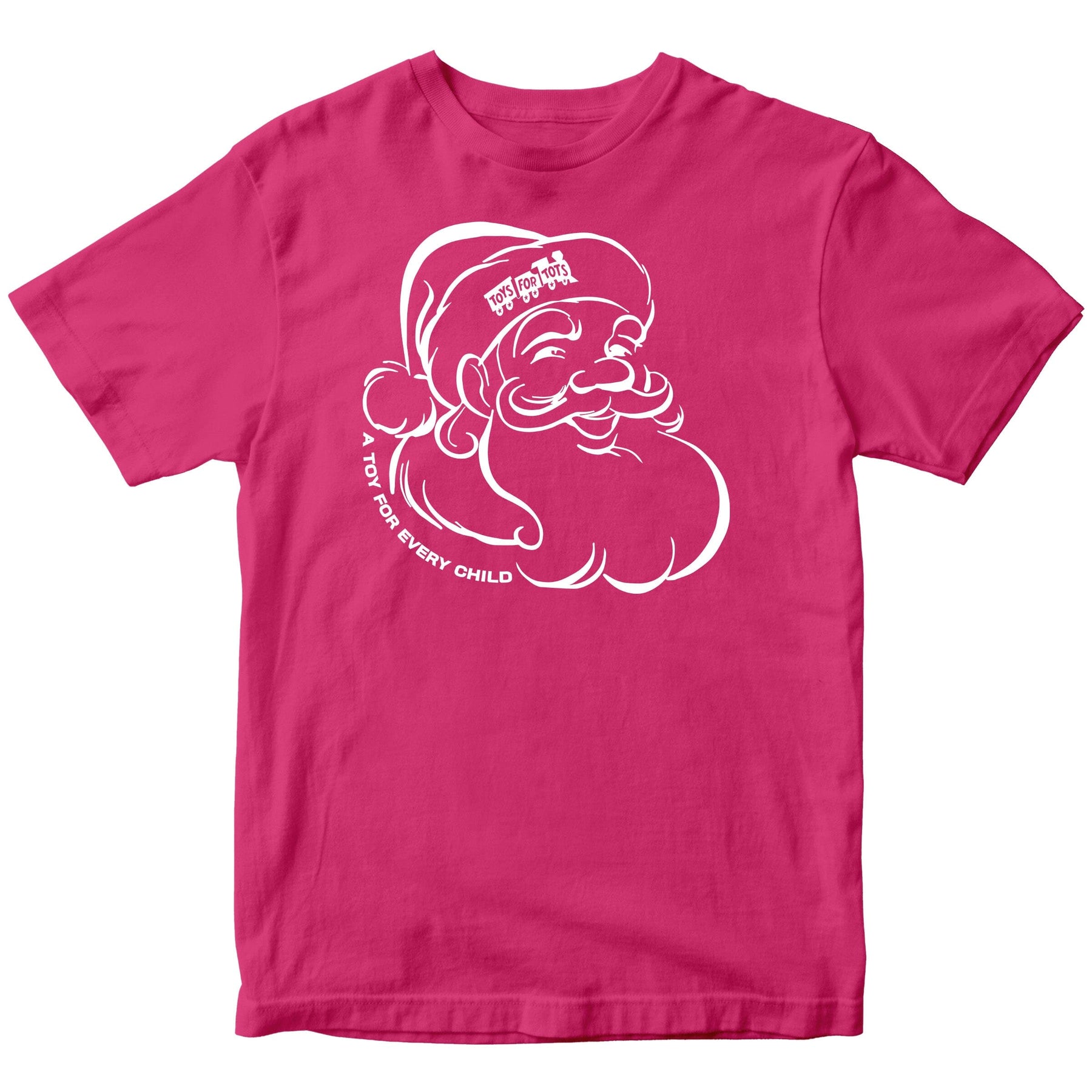 Santa TFT T-Shirt T-Shirt marinecorpsdirecttft S PINK 