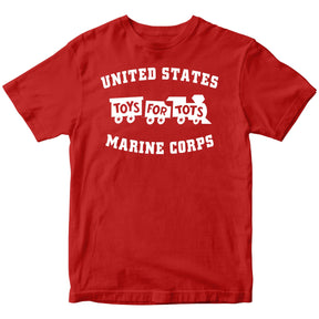 White TFT Train T-Shirt TFT Shirt marinecorpsdirecttft S RED 