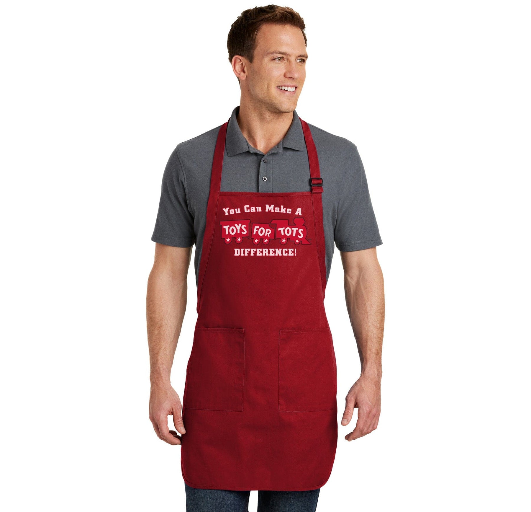 RED TFT Adjustable Apron with Pockets TFT MISC Marine Corps Direct 