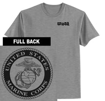 Marines Seal TFT Train 2-Sided T-Shirt TFT Shirt Marine Corps Direct S SPORT GRAY 
