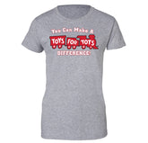 Make a Difference TFT Train Women's T-Shirt TFT Shirt marinecorpsdirecttft S SPORT GRAY 