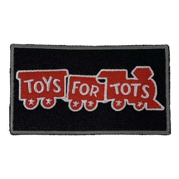 Toys For Tots Patch 3.5" X 2" PATCH marinecorpsdirecttft 