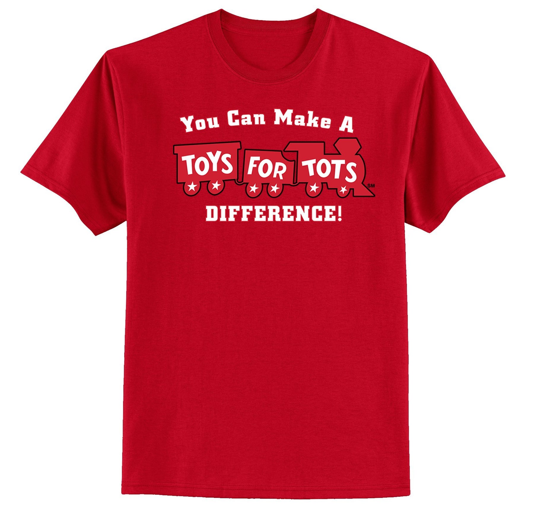 Make a Difference TFT Train Kids T-Shirt TFT Shirt marinecorpsdirecttft S RED 