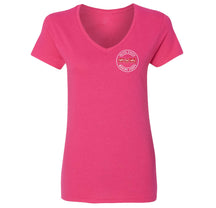 Circle TFT Chest Seal Women's V-Neck TFT Shirt Marine Corps Direct S PINK 