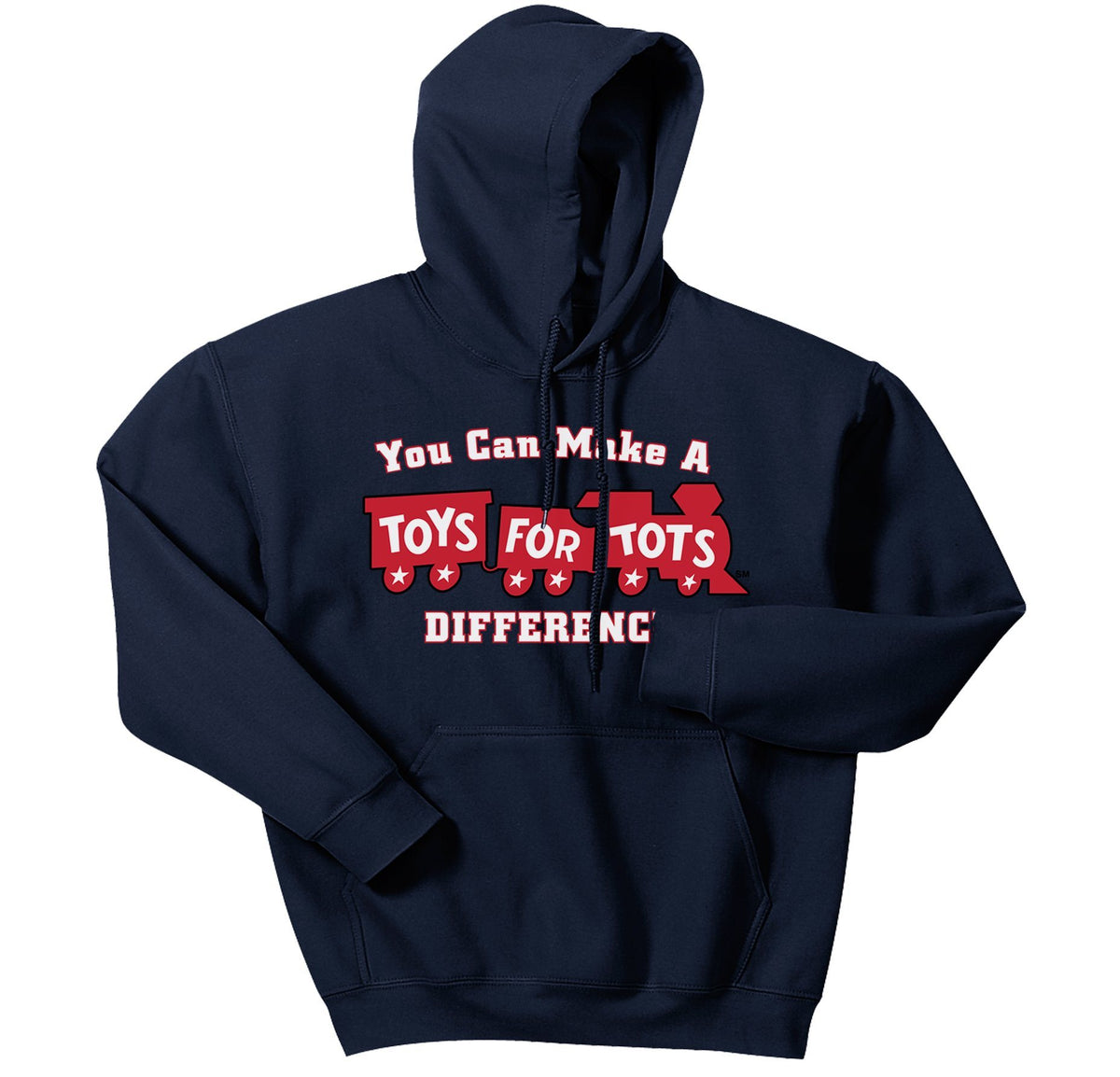 Make a Difference TFT Train Kids Hoodie TFT Sweatshirt/hoodie marinecorpsdirecttft S NAVY 