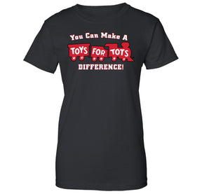 Make a Difference TFT Train Women's T-Shirt TFT Shirt marinecorpsdirecttft S BLACK 